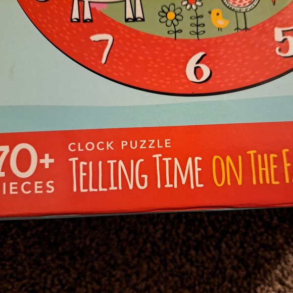 Gibby & Libby Telling Time On The Farm Clock Puzzle - Picture 5 of 6